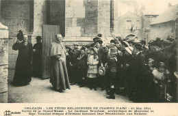 45* ORLEANS -  Fete Jeanne D Arc -1914  Sortie Messe  Cardinal  RL11.0282 - Orleans