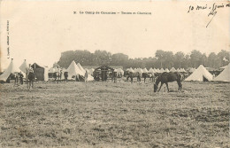 45* CERCOTTES Camp  Tentes Et Chevaux      RL11.0226 - Casernes