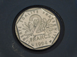 France 2 Francs 1994 FDC ABEILLE - 2 Francs
