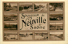 69* NEUVILLE S/SAONE  Souvenir  Multivues         RL10.1449 - Neuville Sur Saone
