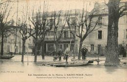 94* ST MAUR Crue 1910  Restaurant Foyer         RL10.1255 - Saint Maur Des Fosses