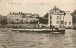 56* LORIENT   Hopital Maritime  Vapeur    RL11.0785 - Lorient