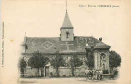 55* ANDERNAY Eglise Et Fontaine     RL11.0751 - Autres & Non Classés