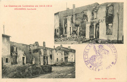 54* HERIMENIL  Ruines WW1    RL11.0733 - War 1914-18