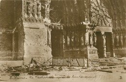 51* REIMS Ruines Cathedrale  WW1  RL11.0608 - War 1914-18