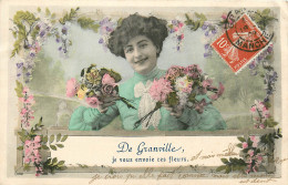 50* GRANVILLE    « je Vous Envoie Ces Fleurs «  RL11.0490 - Granville
