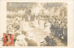47* NERAC  1909  Reception President De La Republique (carte Photo=   RL11.0360 - Nerac