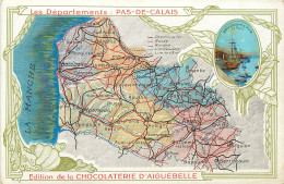 62* PAS DE CALAIS  Plan De Dept     RL12.0134 - Other & Unclassified