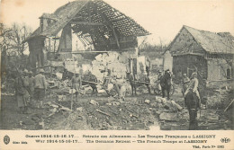 60* LASSIGNY  Ruines  Troupes Francaises WW1     RL11.1152 - War 1914-18