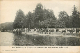 58* CLAMECY  Americains  Concours Natation  1918       RL11.0985 - Clamecy