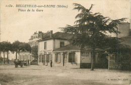 69* BELLEVILLE S/SAONE  Place De La Gare     RL12.0589 - Belleville Sur Saone