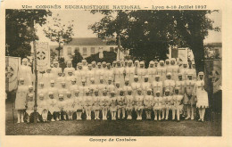 69* LYON Congres Eucharistique 1927  Groupe De Croisees    RL12.0590 - Other & Unclassified