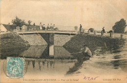 41* VILLEFRANCHE SUR CHER    Pont Sur Le Canal  Pecheur   RL12.0543 - Autres & Non Classés