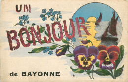 64* BAYONNE  Un Bonjour     RL12.0272 - Bayonne