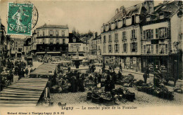 77* LAGNY  Le Marche Place De La Fontaine     RL12.1351 - Lagny Sur Marne