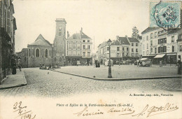 77* LA FERTE SOUS JOUARRE Place Et Eglise    RL12.1340 - La Ferte Sous Jouarre