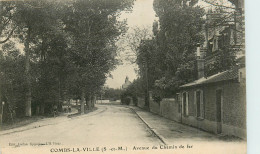 77* COMBS LA VILLE Av Du Chemin De Fer     RL12.1258 - Combs La Ville