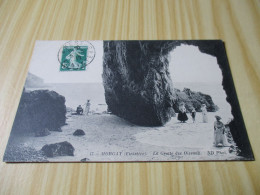 CPA Morgat (29).La Grotte Des Oiseaux - Carte Animée, Oblitérée Le 05/03/1912. - Morgat