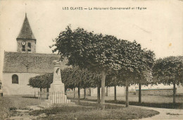 78* LES CLAYES  Monument Aux Morts Et Eglise    RL13.0148 - Les Clayes Sous Bois