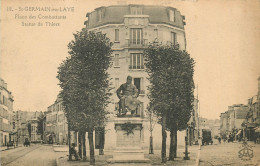 78* ST GERMAIN EN LAYE    Place Gambetta  Statue Thiers   RL13.0112 - St. Germain En Laye