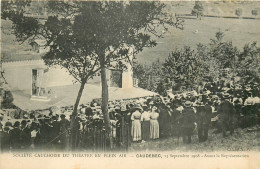 76* CAUDEBEC Ste Cauchoise Theatre En Plein Air En 1908      RL12.1472 - Caudebec-en-Caux