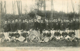 76* CAUDEBEC  Union Caudebeccaise  Fanfare Trompettes     RL12.1473 - Caudebec-en-Caux