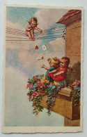 BAMBINI SUL BALCONE - 1925 - Humorkaarten