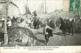 93* ST DENIS  La Catastrophe  Travaux De Deblaiement   RL13.1031 - Saint Denis