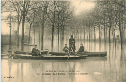 92* NEUILLY S/SEINE Crue 1910  Bd  D Argenson      RL13.0978 - Neuilly Sur Seine