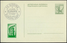 Yougoslavie - Jugoslawien - Yugoslavia Entier Postal 1981 Y&T N°EP(1) - Michel N°GZS(?) *** - EUROPA - Postwaardestukken