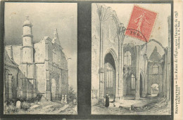 89* NEUVY SAUTOURS Ruines Eglise  Apres Incendie De 1793    RL13.0759 - Neuvy Sautour