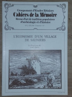 ILE DE RÉ 1983 Groupt D'Études Rétaises Cahiers De La Mémoire N° 12 ECONOMIE D'UN VILLAGE DE SAUNIERS (24 P.) - Poitou-Charentes