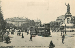 75* PARIS (3)   Place De La Republique   RL27,0184 - Arrondissement: 03