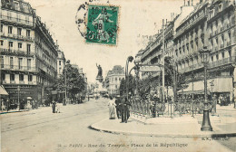 75* PARIS (3)  Rue Du Templs  Place De La Republique     RL27,0181 - Arrondissement: 03