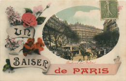 75* PARIS (2) Un Baiser De Paris   - Bd Des Italiens      RL27,0123 - Paris (02)