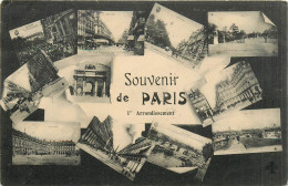 75* PARIS (1)  Souvenir -  Multi-vues     RL27,0105 - Arrondissement: 01