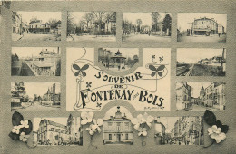 94* FONTENAY S/BOIS   Souvenir  - Multivues  RL13.1404 - Fontenay Sous Bois