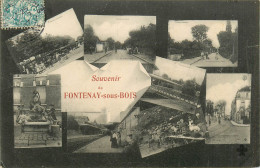 94* FONTENAY S/BOIS  Souvenir  Multivues   RL13.1401 - Fontenay Sous Bois