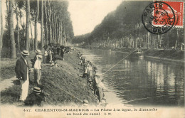 94* CHARENTON  ST MAURICE Peche A La Ligne Le Dimanche      RL13.1277 - Charenton Le Pont