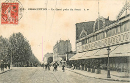 94* CHARENTON  Le Quai Pres Du Pont     RL13.1257 - Charenton Le Pont