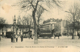 94* CHARENTON  Place Des Ecoles  Station De Tramway    RL13.1239 - Charenton Le Pont