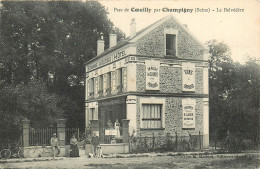 94* COEUILLY  Champigny   Le Belvedere  Hotel Restaurant     RL13.1211 - Autres & Non Classés