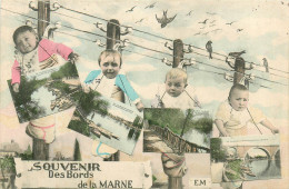 94* CHAMPIGNY  Souvenir « bebes »  Multivues     RL13.1166 - Champigny Sur Marne