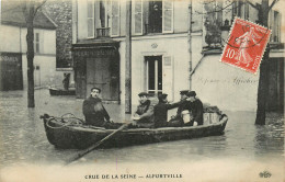 94* ALFORTVILLE  Crue 1910   Barque RL13.1105 - Alfortville