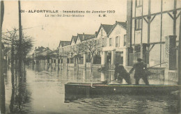 94* ALFORTVILLE Crue 1910 -   Rue Des 2 Moulins RL13.1092 - Alfortville