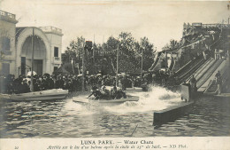 75* PARIS (17)  Luna Park  Water Chute  Arrivee D Un Bateau        RL27,0737 - Distretto: 15