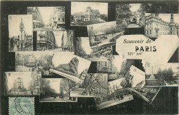 75* PARIS (14)  Souvenir Paris XIVe -  Multi-vues          RL27,0646 - Arrondissement: 14