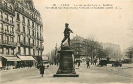 75* PARIS (11)    Bd Voltaire  Statue Sergent « bobillot »       RL27,0573 - Paris (11)