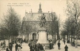 75* PARIS (11)   Mairie Du XI  - Statue Ledru Rollin        RL27,0574 - Paris (11)