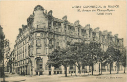 75* PARIS (8)  Champs Elysees  Credit Commercial De France          RL27,0496 - Arrondissement: 08